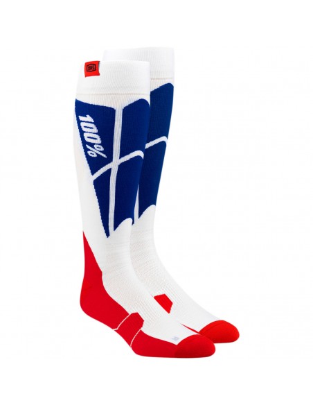 SOCKS HI SIDE WHT/BL