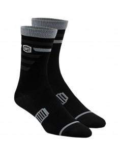 SOCKS ADVCATE BK/GY