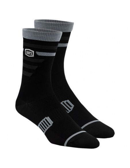 SOCKS ADVCATE BK/GY