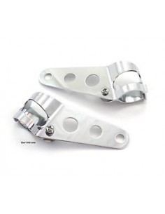 Soportes Universales Cromado Para Faros