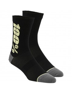 SOCK RYTHYM BK/YL