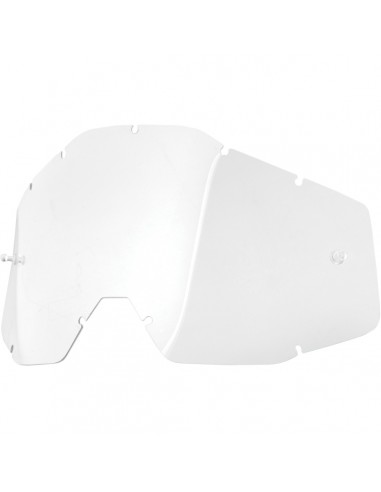 CLEAR REPLACEMENT LENS FOR 100% OFFROAD GOGGLES