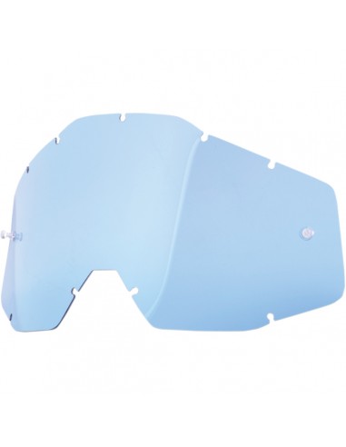 BLUE REPLACEMENT LENS FOR 100% OFFROAD GOGGLES