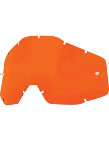 ORANGE REPLACEMENT LENS FOR 100% OFFROAD GOGGLES