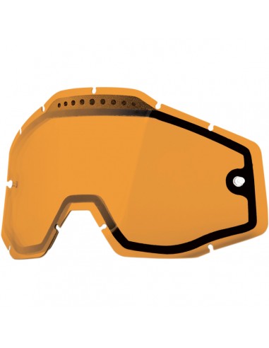 PERSIMMON VENTED DUAL REPLACEMENT LENS FOR 100% GOGGLES