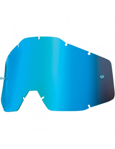 YOUTH MIRROR BLUE REPLACEMENT LENS FOR 100% JR GOGGLES