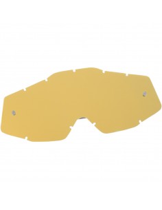 YOUTH MIRROR GOLD REPLACEMENT LENS FOR 100% JR GOGGLES