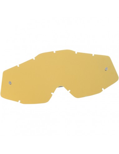 YOUTH MIRROR GOLD REPLACEMENT LENS FOR 100% JR GOGGLES
