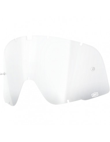 CLEAR REPLACEMENT LENS FOR 100% BARSTOW GOGGLES