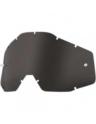 DARK SMOKE REPLACEMENT LENS FOR 100% OFFROAD GOGGLES
