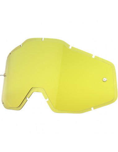 HD YELLOW ANTI-FOG INJECTED REPLACEMENT LENS FOR 100% GOGGLES