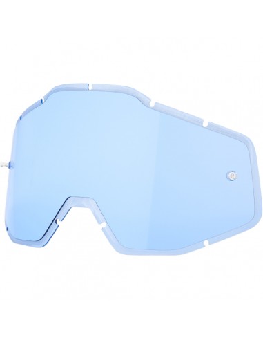 BLUE ANTI-FOG INJECTED REPLACEMENT LENS FOR 100% GOGGLES