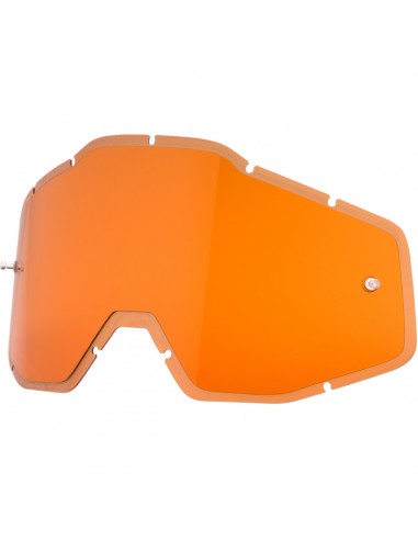 HD PERSIMMON ANTI-FOG INJECTED REPLACEMENT LENS FOR 100% GOGGLES