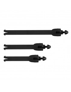 COROZAL/BELIZE REPLACEMENT STRAPS BLACK ONE SIZE