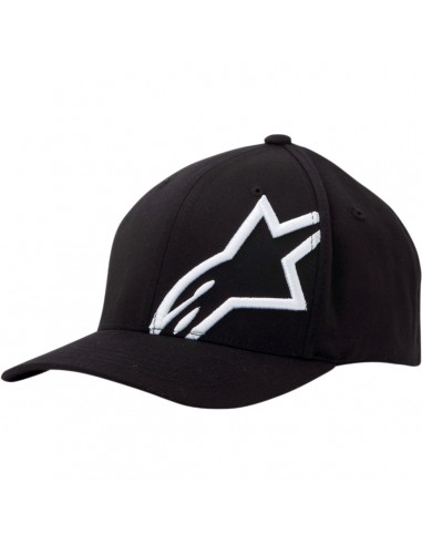 CORP SHIFT 2 CURVED BILL HAT BLACK/WHITE