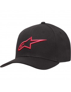 HAT AGELS CV BK/RED