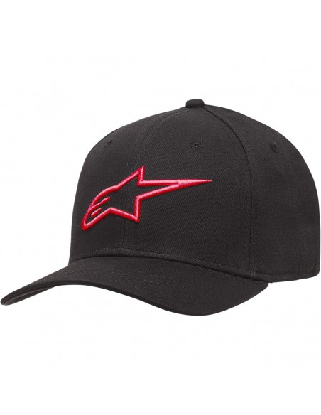 HAT AGELS CV BK/RED