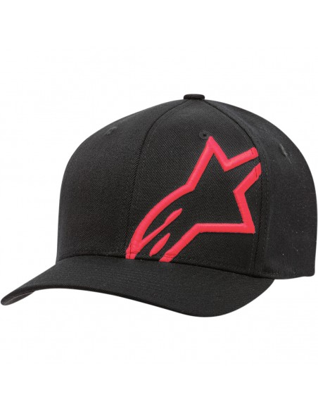 HAT CSHIFT CV BK/RED