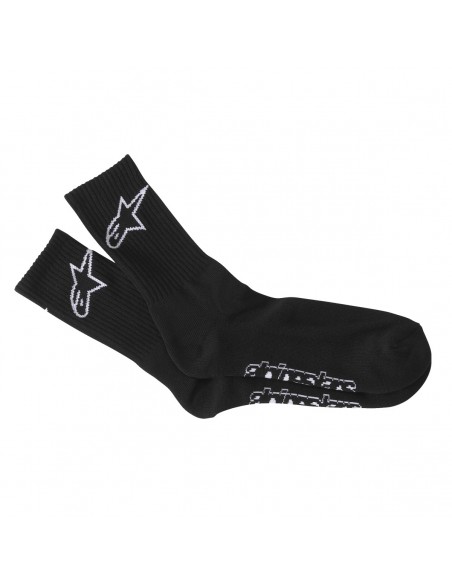 SOCKS CREW ASTARS BK L