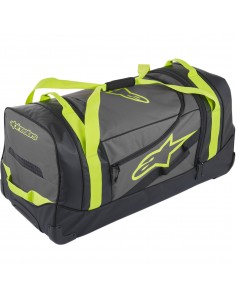 KOMODO TRAVEL BAG BLACK/ANTHRACITE/YELLOW