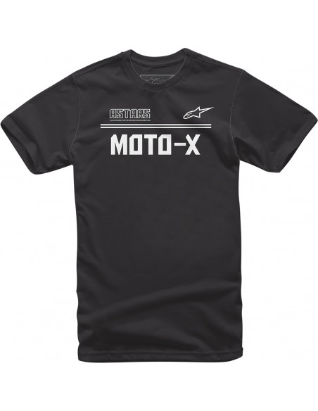 TEE MOTO X BK/WT
