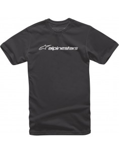 TEE LINEAR COMB BLK/WT