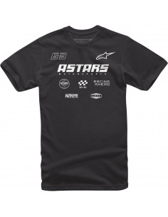 TEE MULTI RACE BLACK