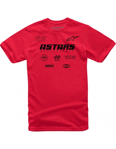 TEE MULTI RACE RED
