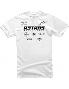 TEE MULTI RACE WHITE
