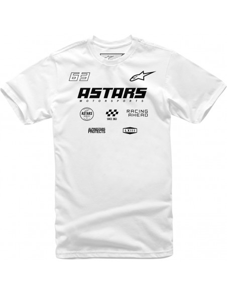 TEE MULTI RACE WHITE