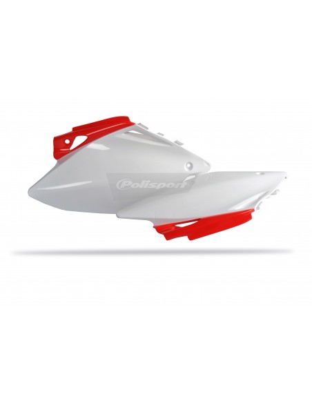 PANELS SIDE CRF450 07-08 RD/WH