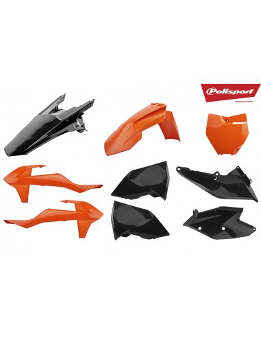 BODY KIT KTM 16-18 OR/BLK