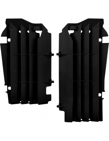 RADIATOR GUARDS KXF250 17- BK