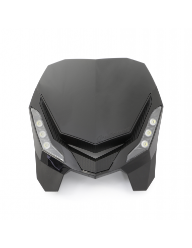 HEADLIGHT E-BLAZE BK/BK