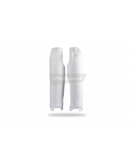 FORK COVERS KXF250/450 09- WH