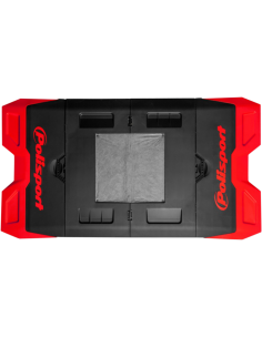 BIKE MAT POLISPORT RD/BK
