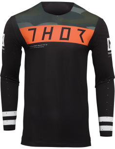 CAMISETA THOR MOTOCROSS PRM STATUS BK
