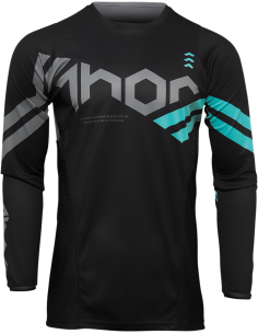 CAMISETA THOR MOTOCROSS PULSE CUBE BK