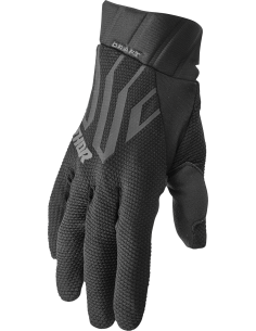 GUANTES THOR DRAFT BLACK/CH