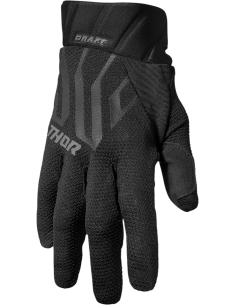 GUANTES THOR DRAFT BLACK/CH 2